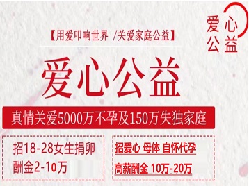绥芬河捐卵助孕生子 爱心志愿者招募